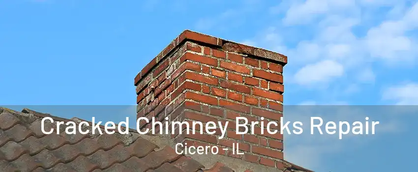 Cracked Chimney Bricks Repair Cicero - IL