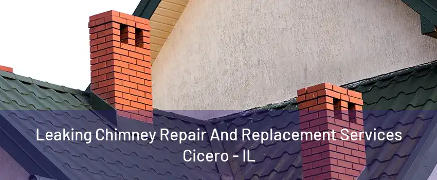 Leaking Chimney Repair And Replacement Services Cicero - IL